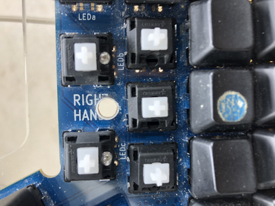 Drilled PCB hole